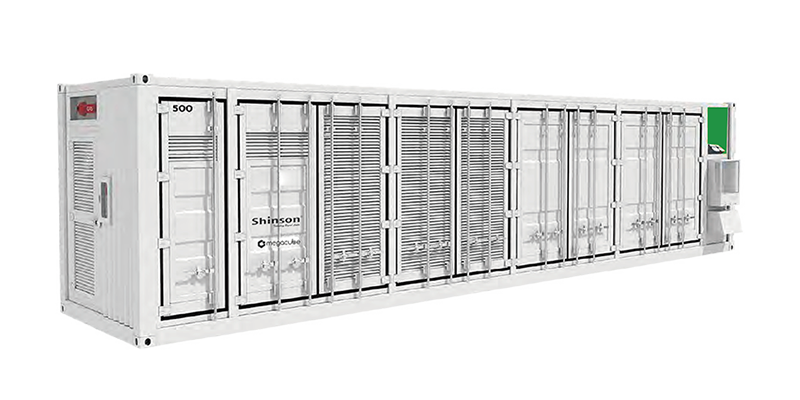 MEGACUBE 500kW BATTERY ENERGY STORAGE SYSTEMS