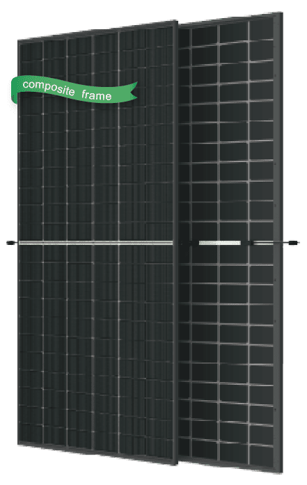Topcon Bifacial 590~600Wp ( Composite frame)